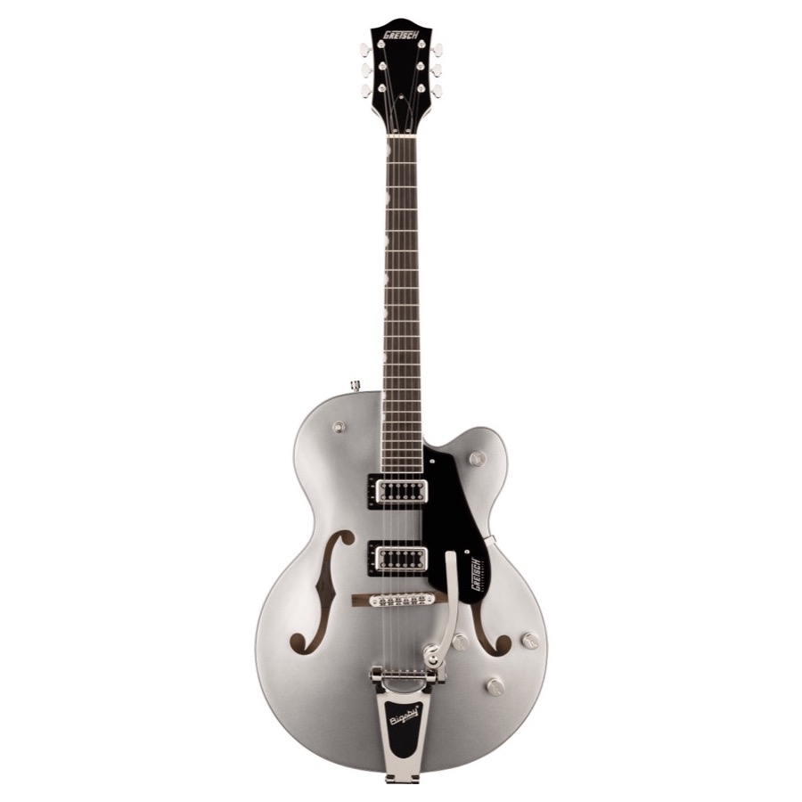 Gretsch G 5420T / G5420T Electromatic ® Classic Hollow Body Single-Cut with Bigsby ®, Laurel Fingerboard, Airline Silver, NIEUW MODEL MADE IN CHINA !