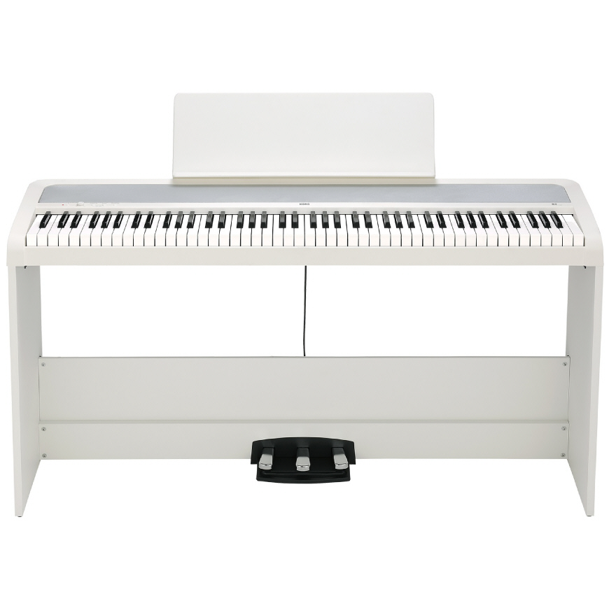 Korg B2 SP WH / B2SP WH Digitale Piano Wit inclusief onderstel en 3 pedalen 2 x 15 Watt IN VOORRAAD, BLACK FRIDAY 2024 AANBIEDING !