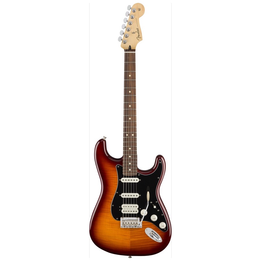 Fender  Player Stratocaster HSS Plus Top, Pau Ferro Fingerboard, Tobacco Sunburst