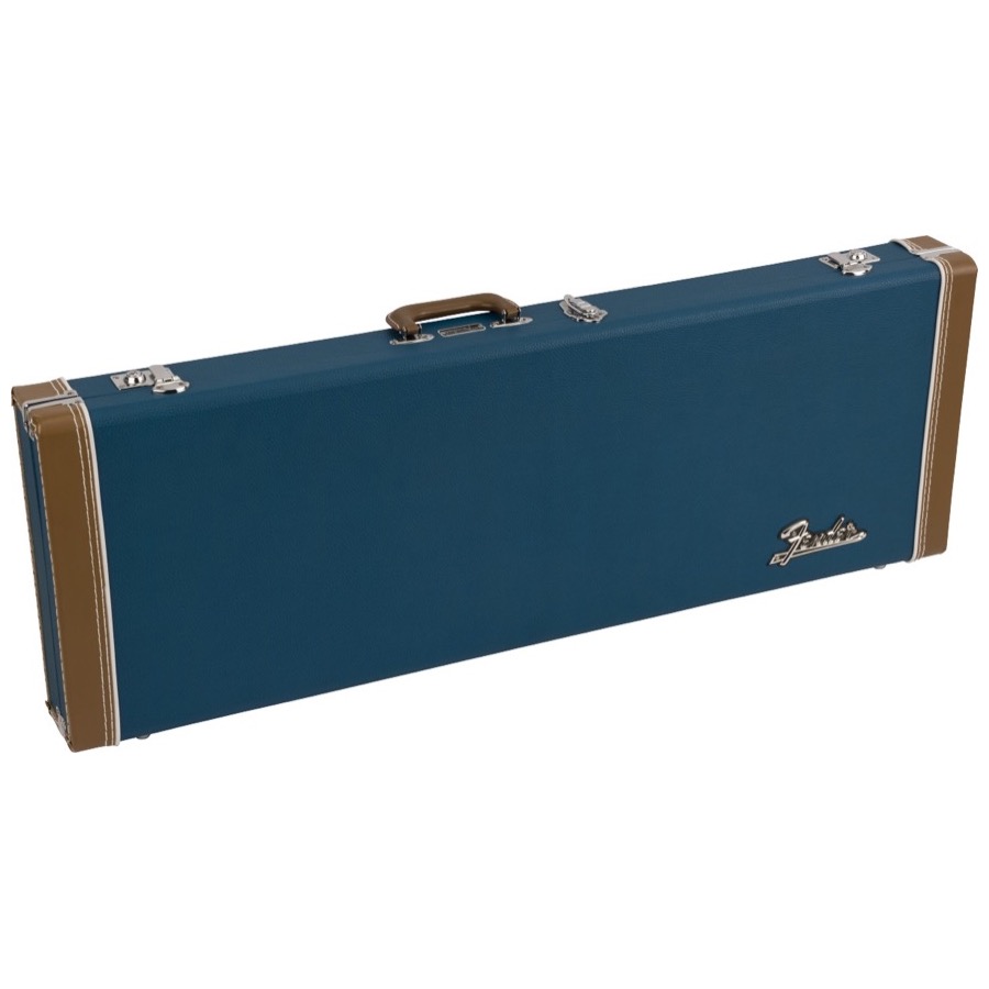 Fender Classic Series Wood Case Strat / Tele Lake Placid Blue Gitaar Koffer