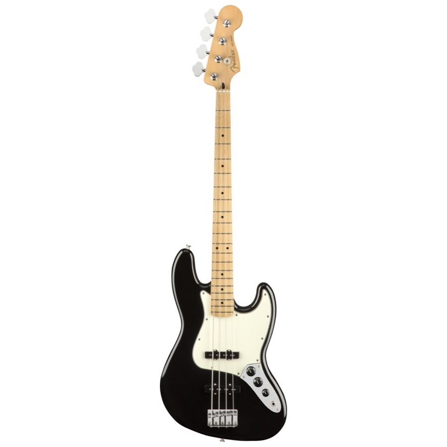 Fender Player Jazz Bass, Maple Fingerboard, Black, Elektrische Bas Gitaar