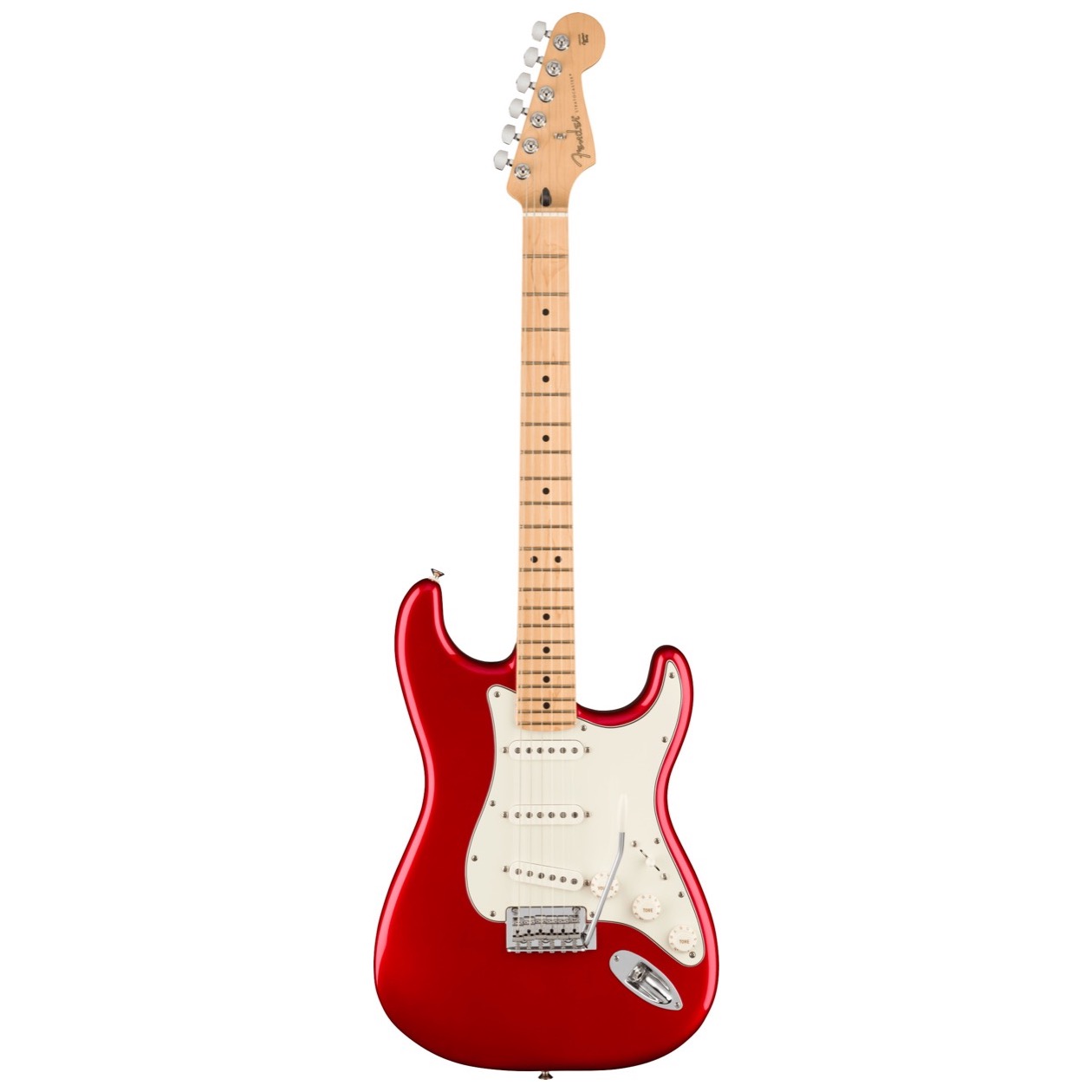 Fender Player Stratocaster, Maple Fingerboard, Candy Apple Red Elektrische Gitaar, IN VOORRAAD, BLACK FRIDAY 2024 AANBIEDING !