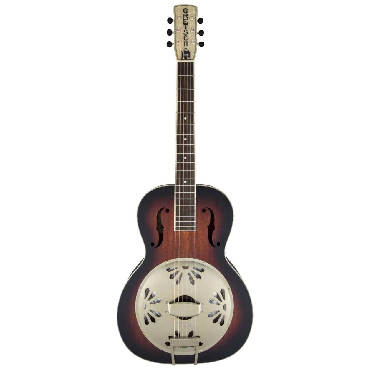 Gretsch G 9241 / G9241 Alligator Biscuit Round-Neck Resonator Guitar with Fishman® Nashville Pickup, 2-Color Sunburst