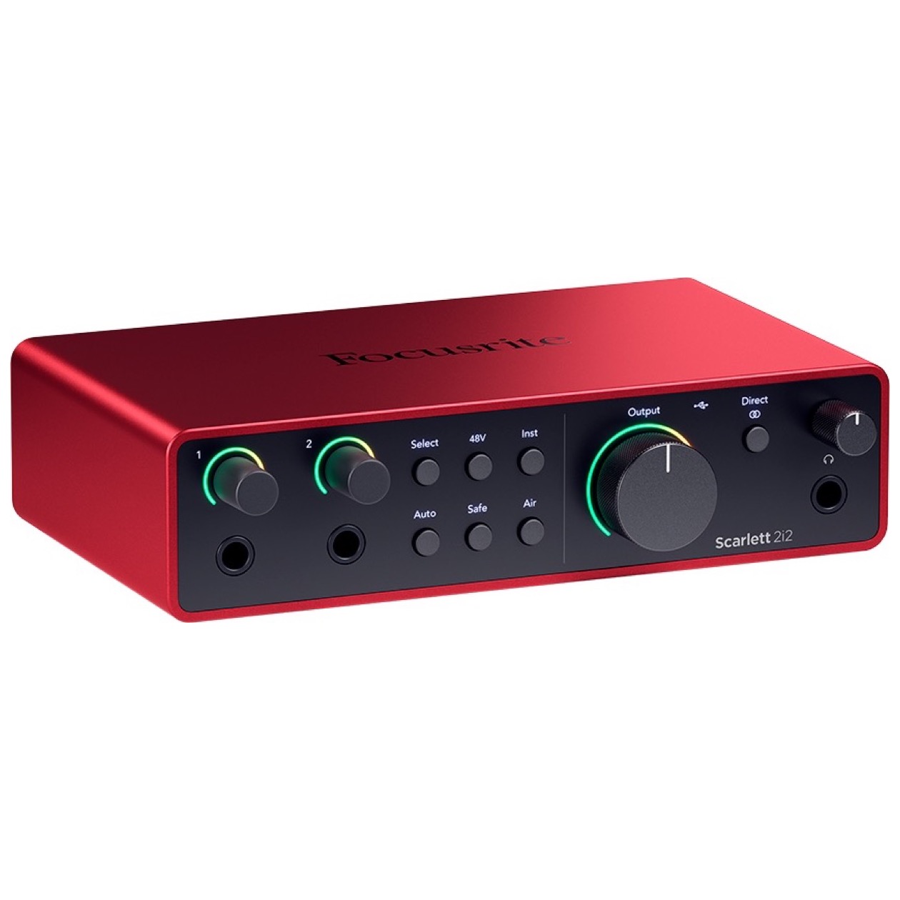 Focusrite Scarlett 2i2 4th Generation, The artist's 2-in, 2-out interface, DIRECT LEVERBAAR !