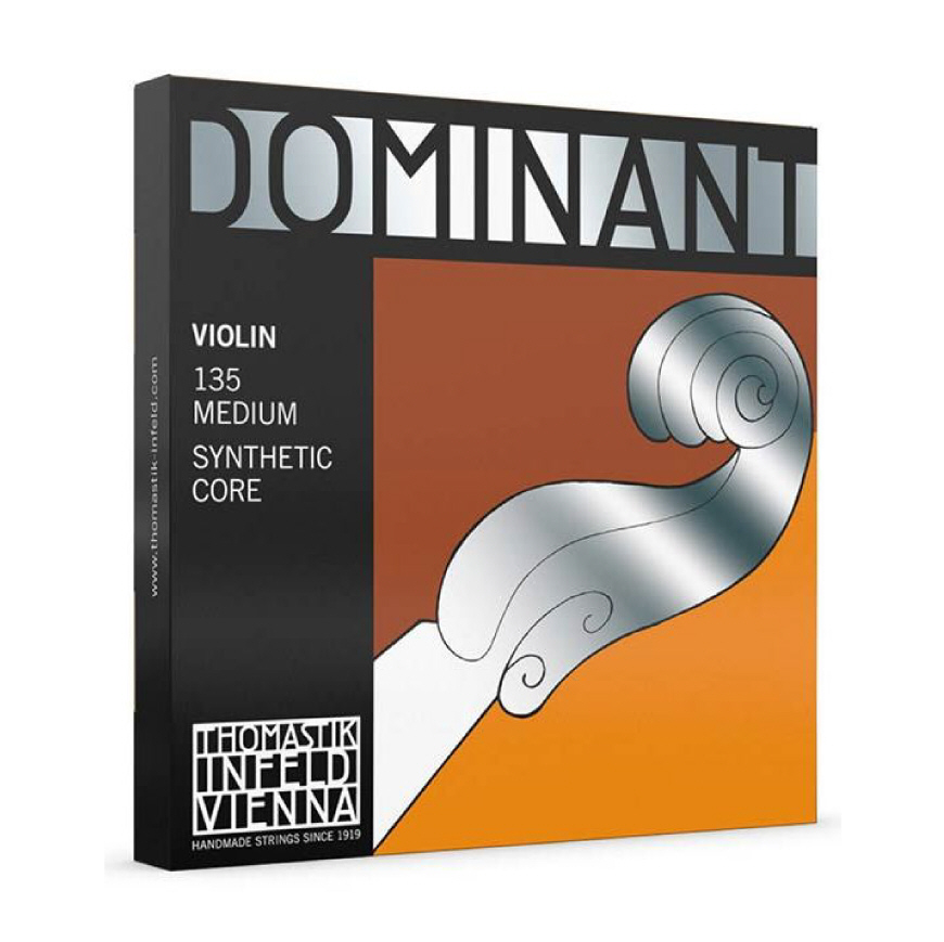 Thomastik Dominant violin strings 135 Set Medium voor 4/4/ Viool