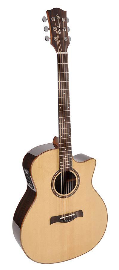 Richwood Master Series SWG 150W CE / SWG-150W-CE handgemaakte gitaar "Songwriter R WIDE" met Fishman Presys +