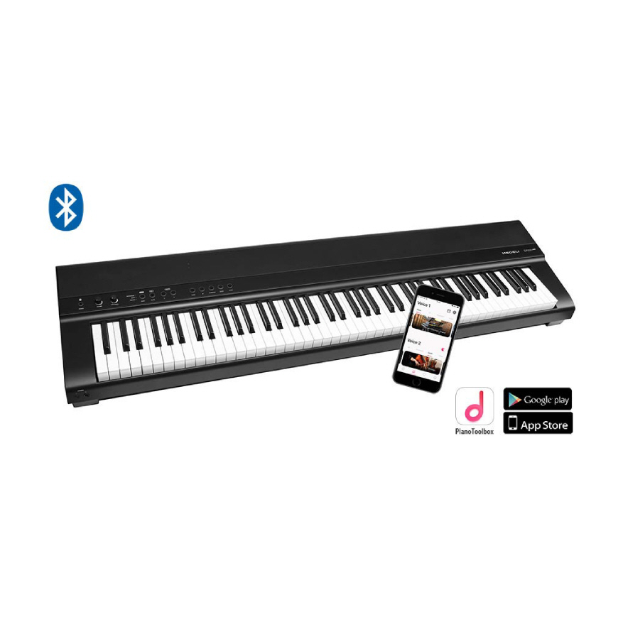 Medeli SP201+ BK / SP 201 plus Bk Medeli digitale piano ZWART 2 x 20 watt BLUETOOTH, IN VOORRAAD, BLACK FRIDAY 2024 AANBIEDING !