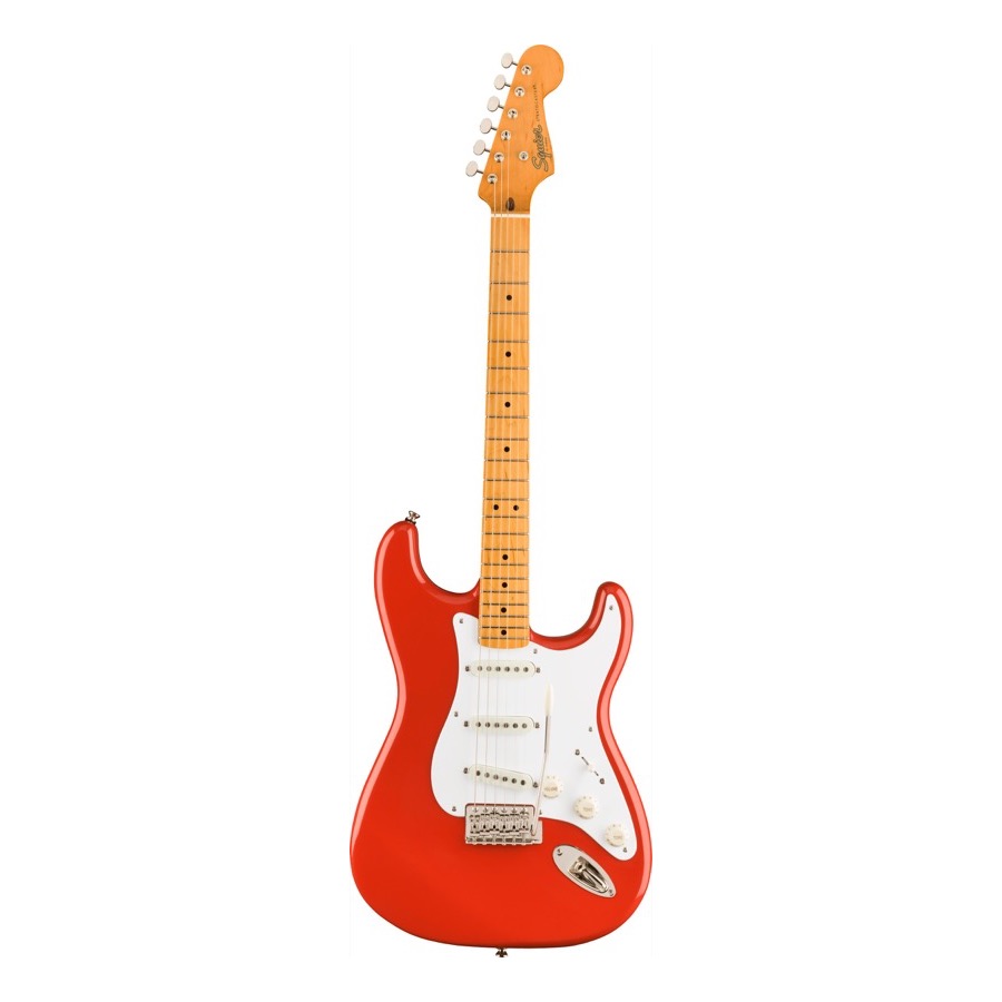 Fender Squier Classic Vibe '50s Stratocaster Maple Fingerboard, Fiesta Red Elektrische Gitaar