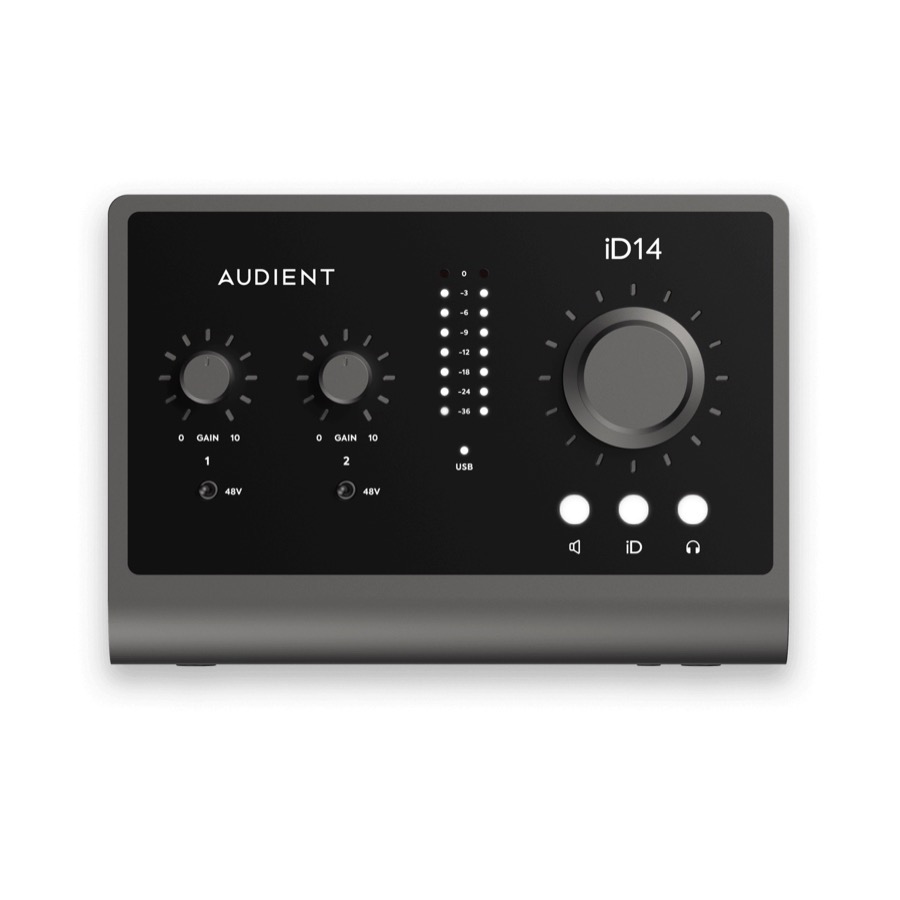 Audient iD14 MKII / iD 14 MKII 10 in 6 out Audio Interface BLACK FRIDAY 2024 AANBIEDING NIET MEER IN VOORRAAD !
