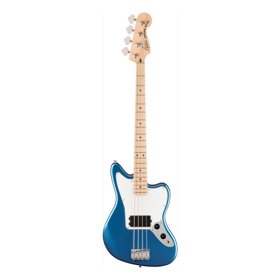 Fender Squier Affinity Series Jaguar Bass H, Maple Fingerboard, White Pickguard, Lake Placid Blue Elektrische Bas Gitaar