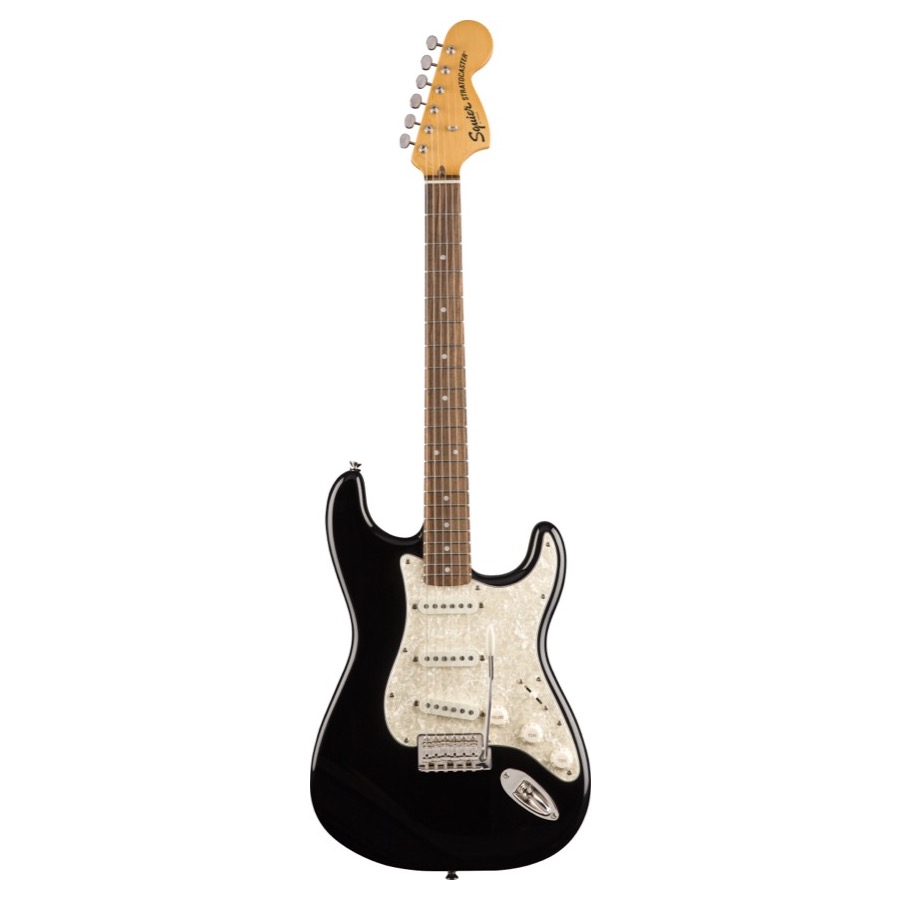 Fender Squier Classic Vibe '70s Stratocaster Laurel Fingerboard, Black Elektrische Gitaar