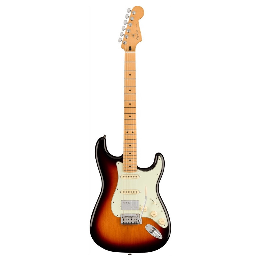 Fender Player Plus Stratocaster HSS, Maple Fingerboard, 3-Color Sunburst inclusief Fender Gig Bag SUPERPRIJS !