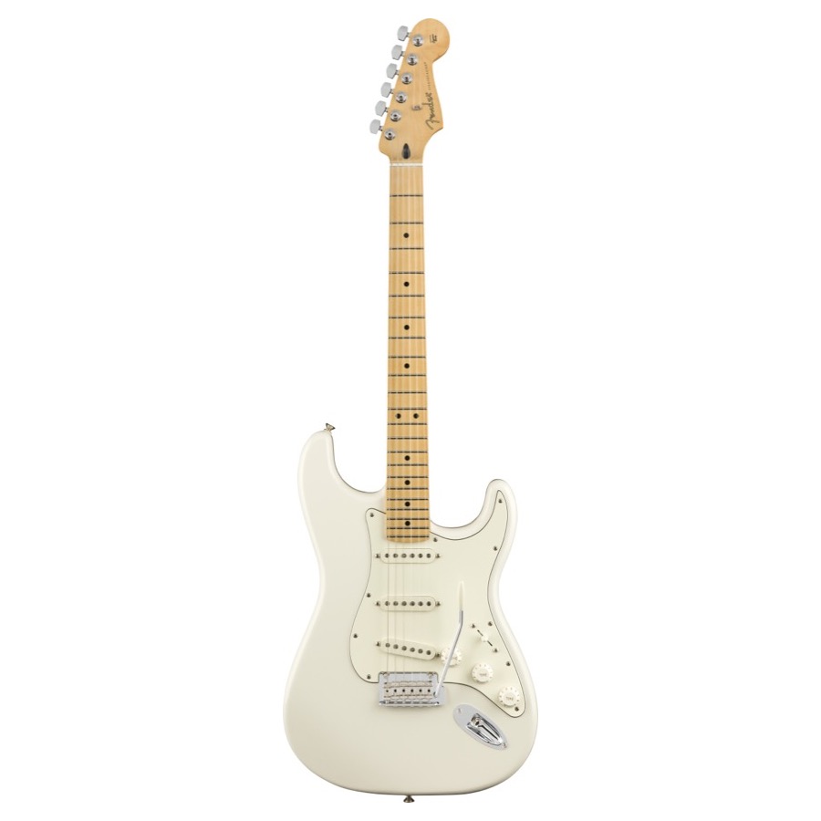 Fender Player Stratocaster, Maple Fingerboard, Polar White Elektrische Gitaar