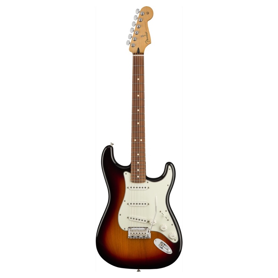 Fender Player Stratocaster, Pau Ferro Fingerboard, 3-Color Sunburst Elektrische Gitaar