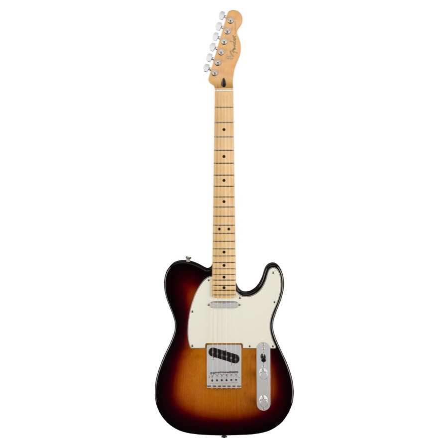 Fender Player Telecaster, Maple Fingerboard, 3-Color Sunburst Elektrische Gitaar