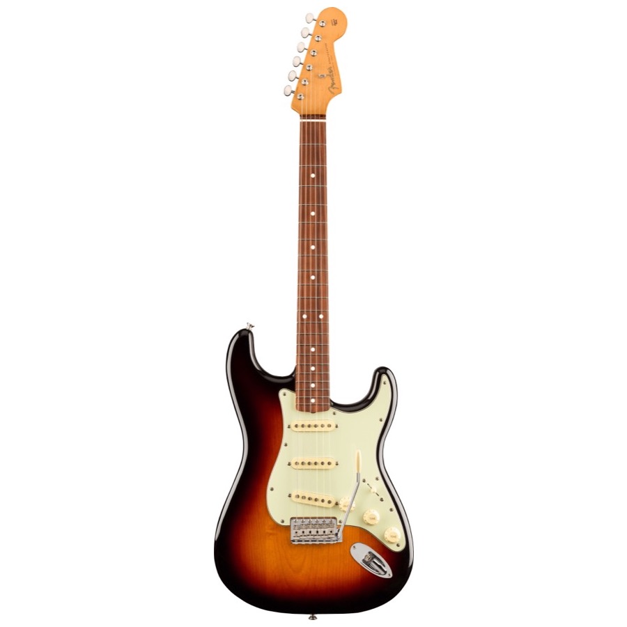 Fender Vintera ® '60s Stratocaster ®, Pau Ferro Fingerboard, 3-Color Sunburst inclusief Fender Gig Bag SUPERPRIJS !