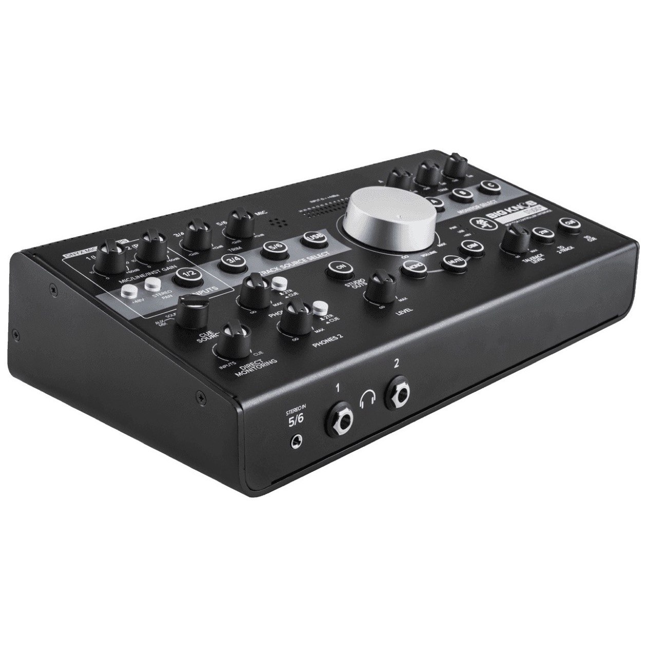 Mackie Big Knob Studio+ Monitor Controller en Interface USB 4 in 3 out 24 bit 96 kHz