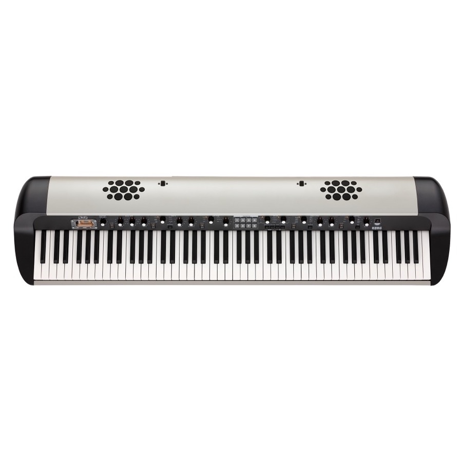 Korg SV 2 - 88S / SV2-88S Digitale Piano, 88 toetsen RH3, wit-metallic, met luidsprekers