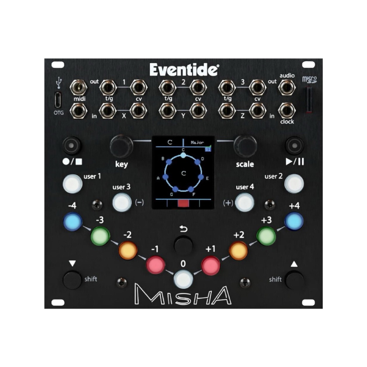 Eventide Misha Interval-based Instrument & Sequencer for Eurorack HEMELVAARTSDAG/BLACK FRIDAY SPECIALE AANBIEDING GELDIG TOT 31 DECEMBER 2026