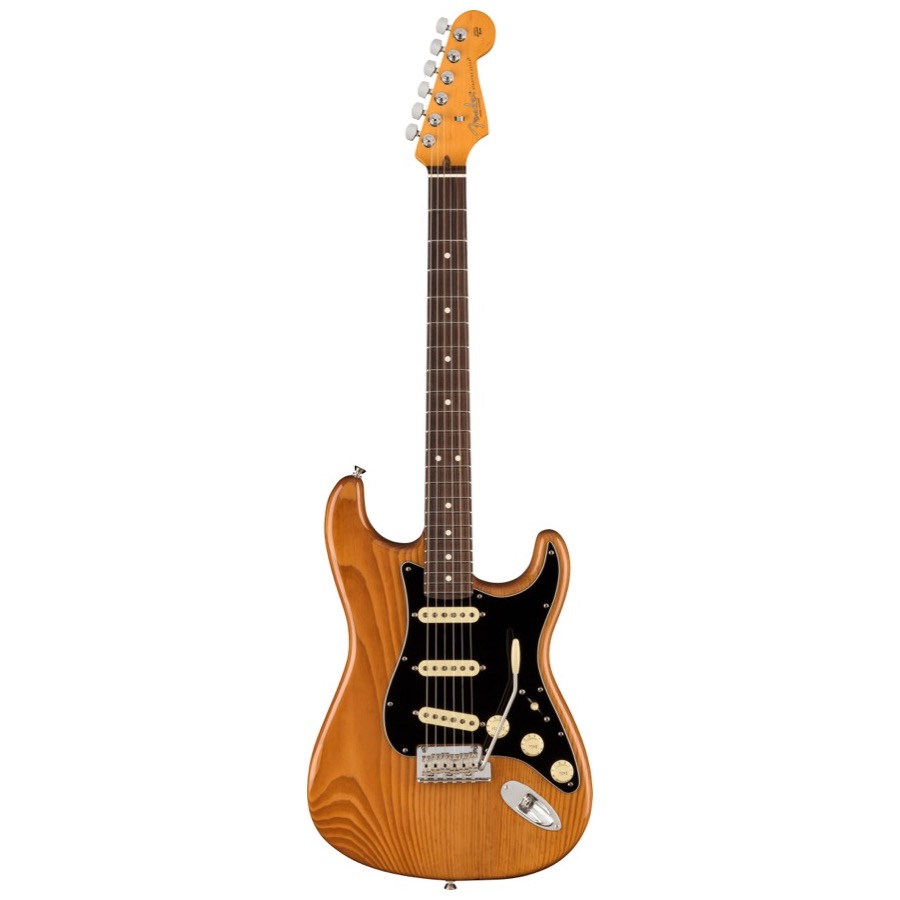 Fender American Professional II Stratocaster, Rosewood Fingerboard, Roasted Pine, Elektrische gitaar incl. Luxe Molded Case