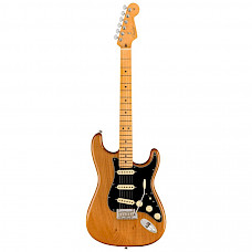 Fender American Professional II Stratocaster, Maple Fingerboard, Roasted Pine, Elektrische gitaar incl. Luxe Molded Case
