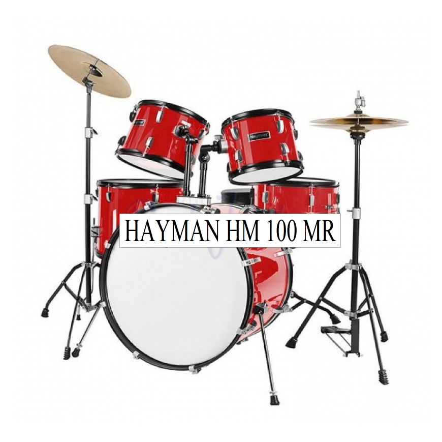 Hayman HM 100 MR / HM100MR Start Series 5 Delig Drumstel Rood