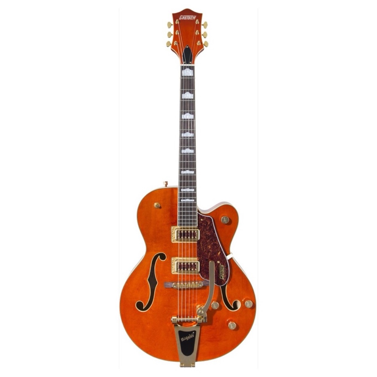 Gretsch G 5420TG / G5420TG Limited Edition Electromatic ’50s Hollow Body Single-Cut with Bigsby and Gold Hardware, Rosewood Fingerboard, Orange Stain ZEER BIJZONDERE LIMITED EDITION NU LEVERBAAR !
