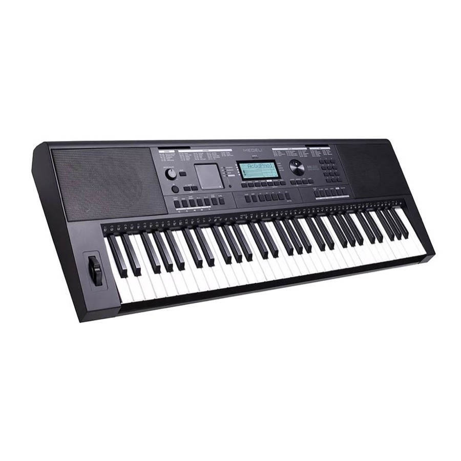 Medeli MK 401 / MK401 Keyboard Zwart 61 Toetsen Aanslaggevoelig met Microfooningang, Sampler, XY Pad