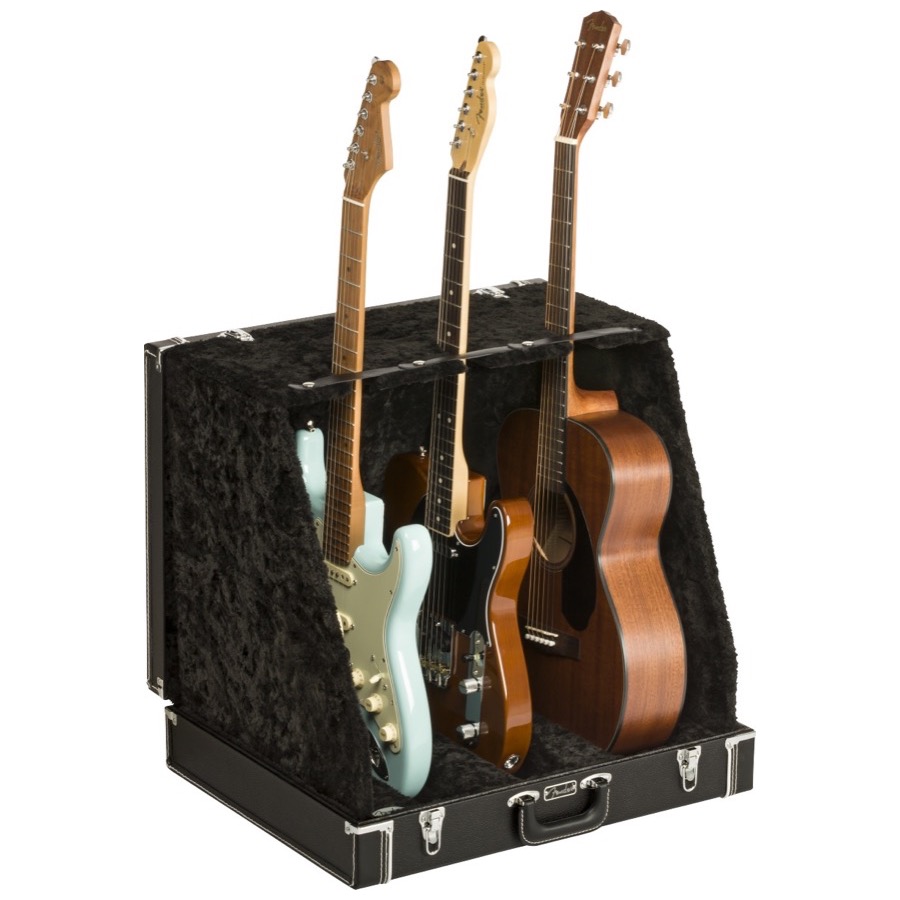 Fender Classic Series Case Stand - 3 Guitar, Black Vinyl