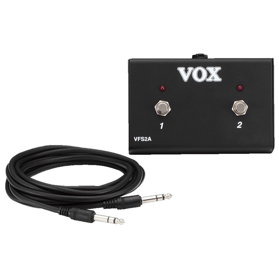 Vox VFS 2A / VFS2A Voetschakelaar dubbel met LED AC/VR Serie