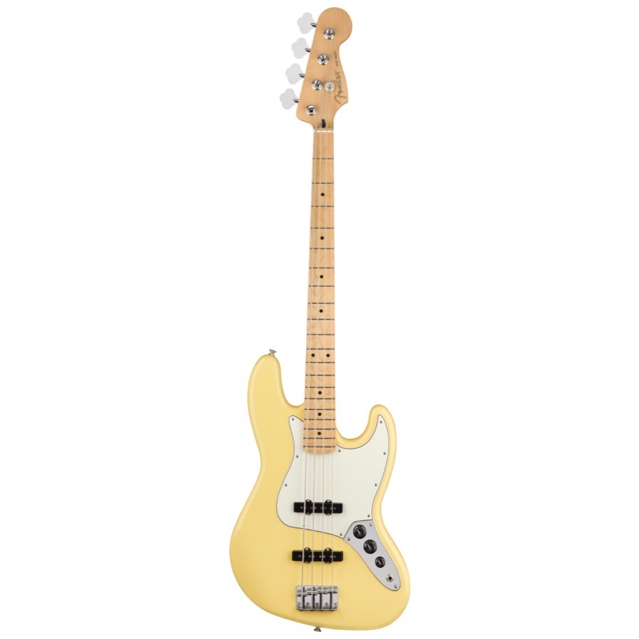 Fender Player Jazz Bass, Maple Fingerboard, Buttercream, Elektrische Bas Gitaar