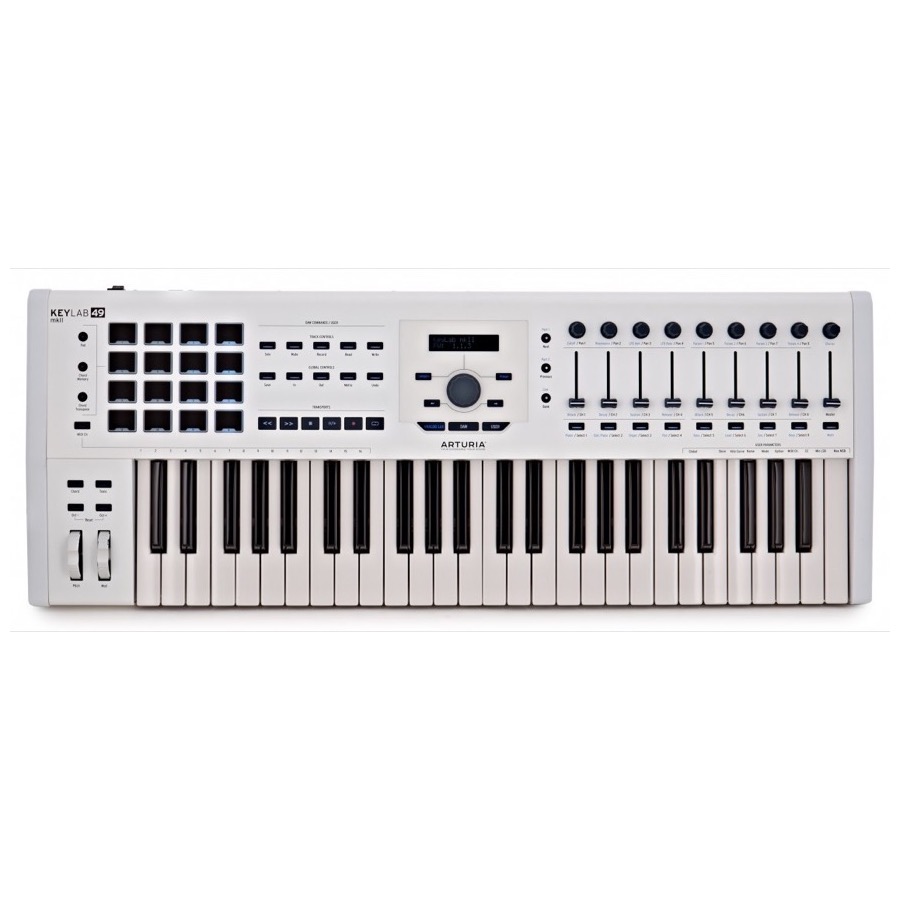 Arturia Keylab 49 MK2 White 49 keys MIDI Controller keyboard, wit SUPERPRIJS DIRECT LEVERBAAR !