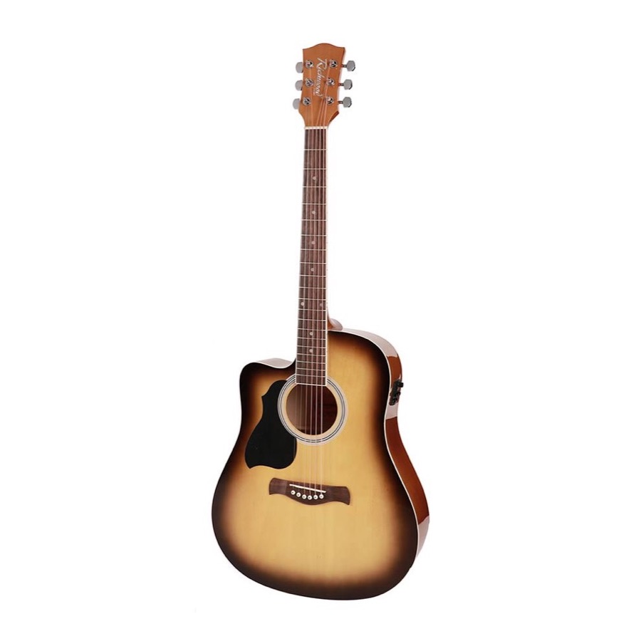 Richwood RD 12 CE Linkshandig Sunburst - Artist Series Electro Western gitaar