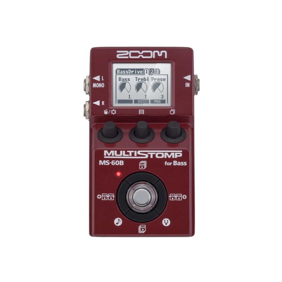 Zoom MS 60 B / MS60 B MultiStomp Bass Pedal