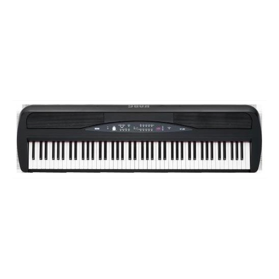 Korg SP 280 BK Digitale Piano zwart