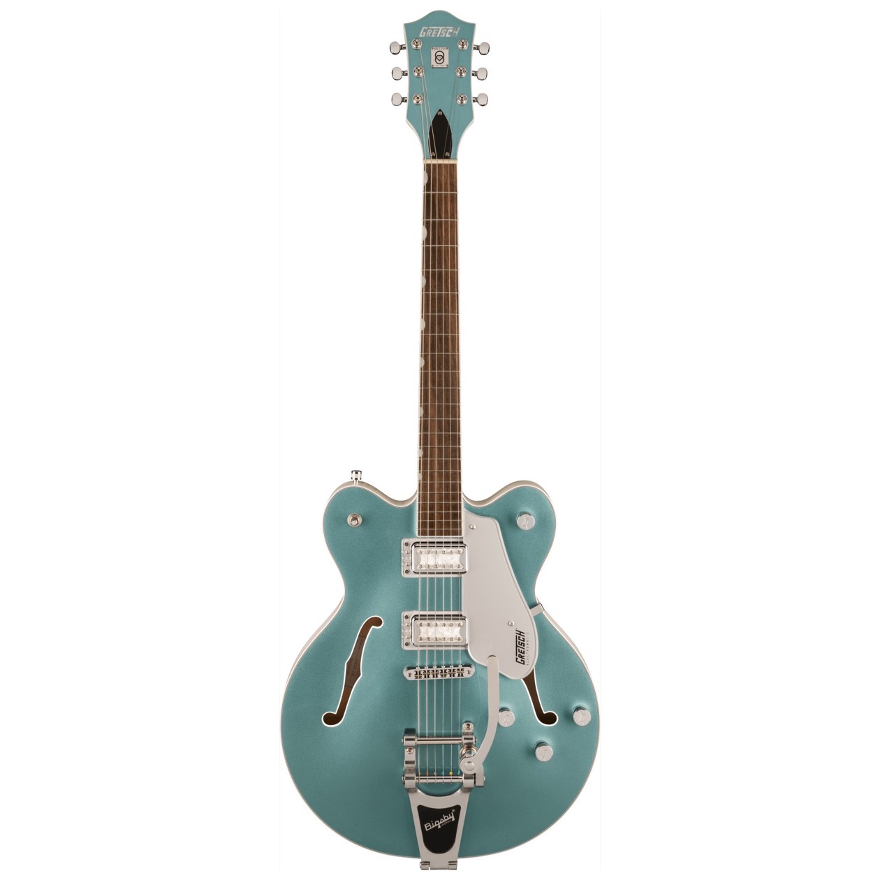 Gretsch G 5622 T 140 / G5622T 140 Electromatic 140th Double Platinum Center Block with Bigsby, Laurel Fingerboard, Two-Tone Stone Platinum/Pearl Platinum, NIEUW 2023 !