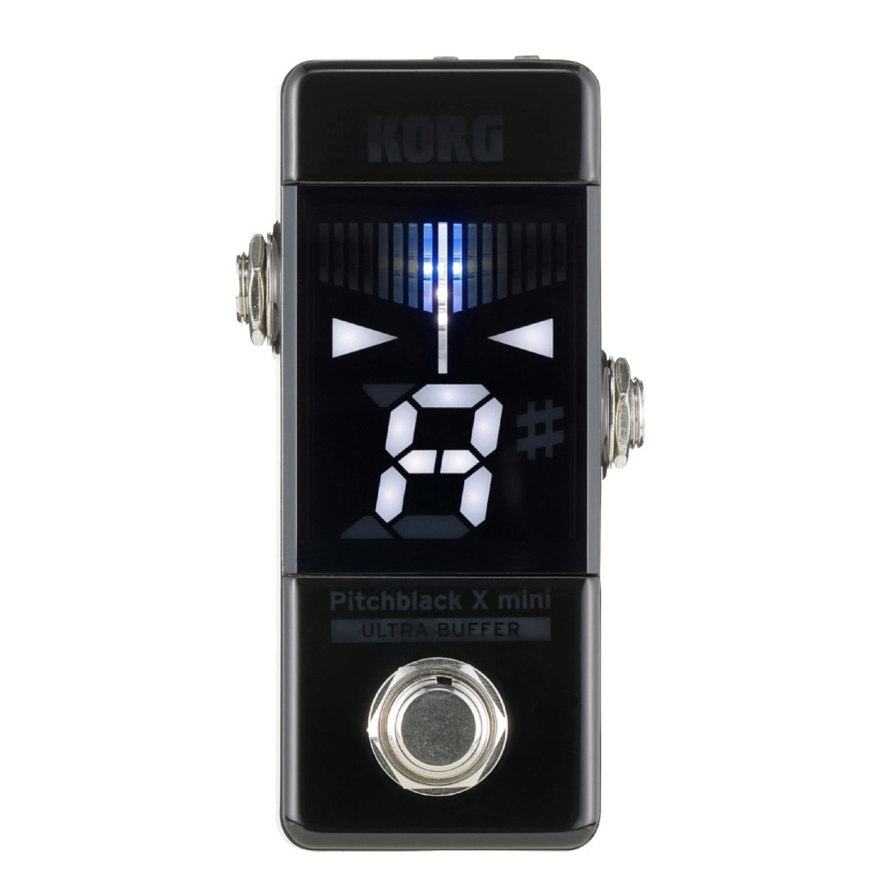 Korg Pitchblack pedaaltuner, Pedaal, Mini Pitchblack X, zwart (NEW)