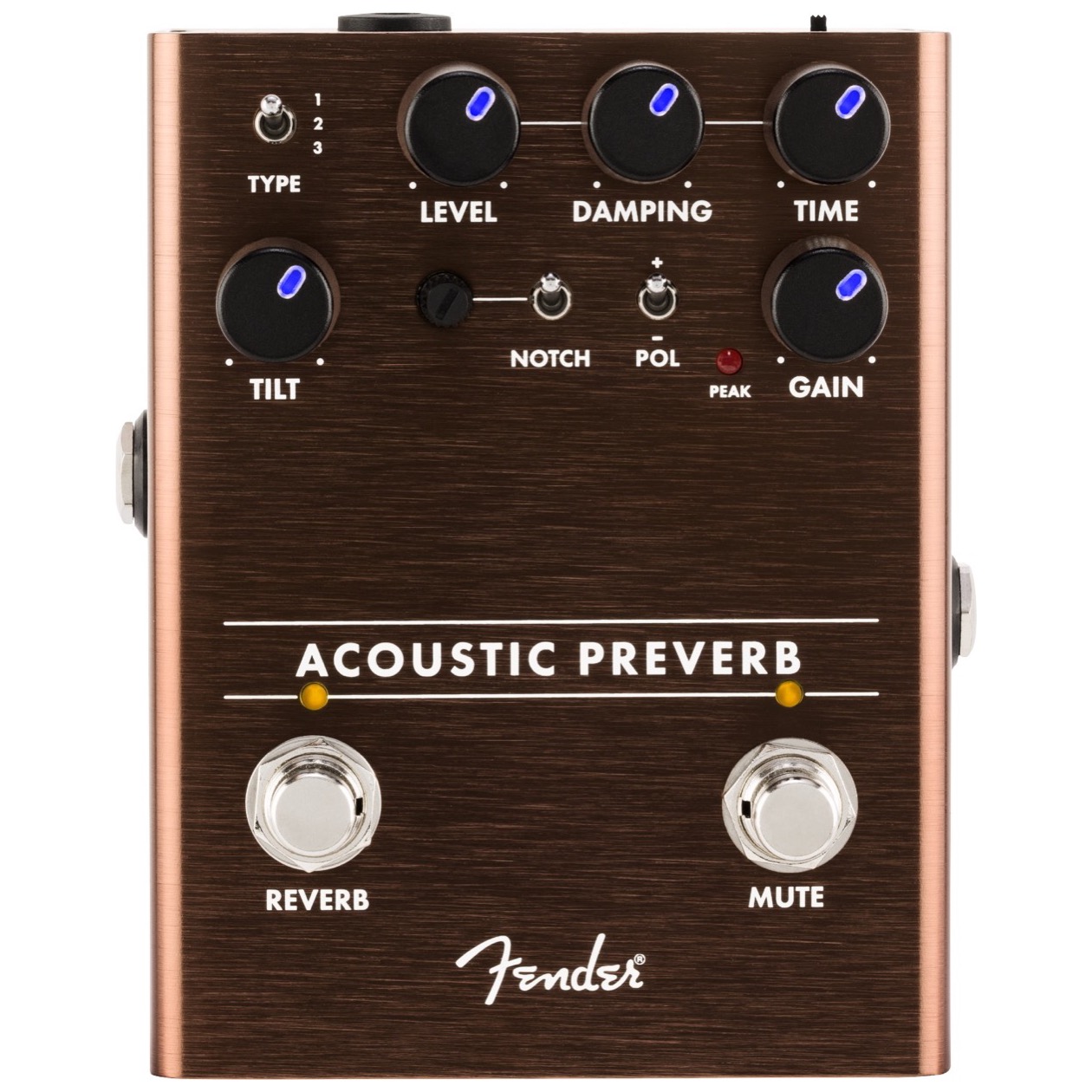 Fender Acoustic Preamp/Reverb Pedaal