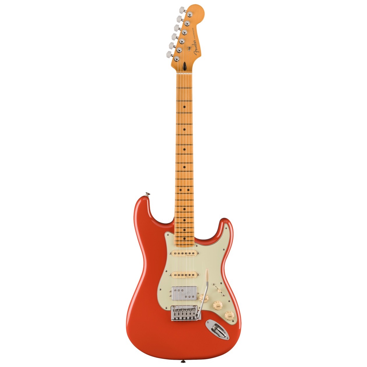 Fender Player Plus Stratocaster HSS, Maple Fingerboard, Fiesta Red inclusief Fender Gig Bag SUPERPRIJS !