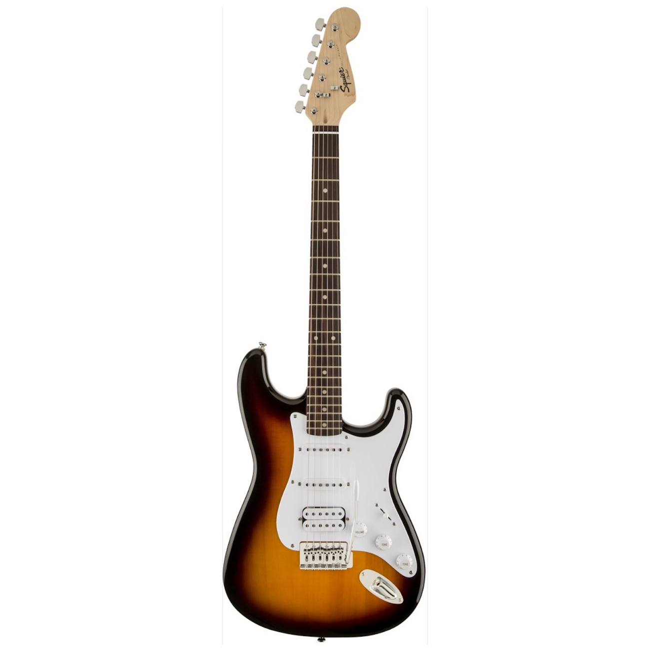 Fender Squier Bullet Stratocaster HSS Tremolo Laurel Fingerboard, Brown Sunburst Elektrische Gitaar