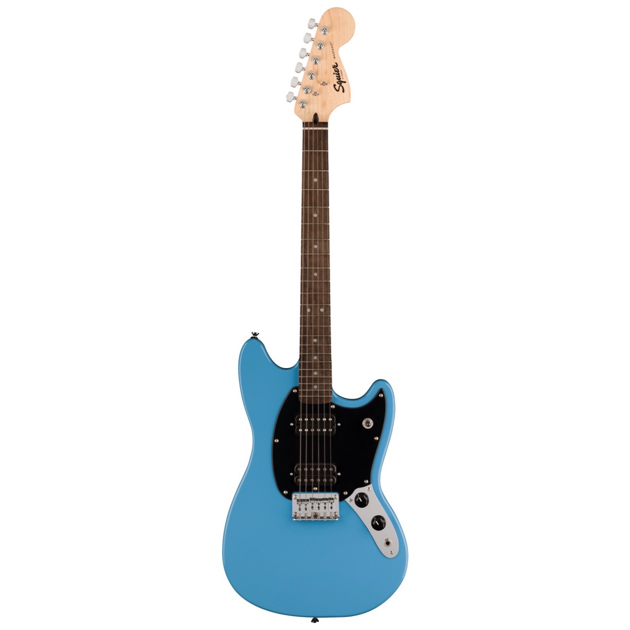 Fender Squier Sonic Mustang HH, Laurel Fingerboard, Black Pickguard, California Blue NIEUW VOOR 2023