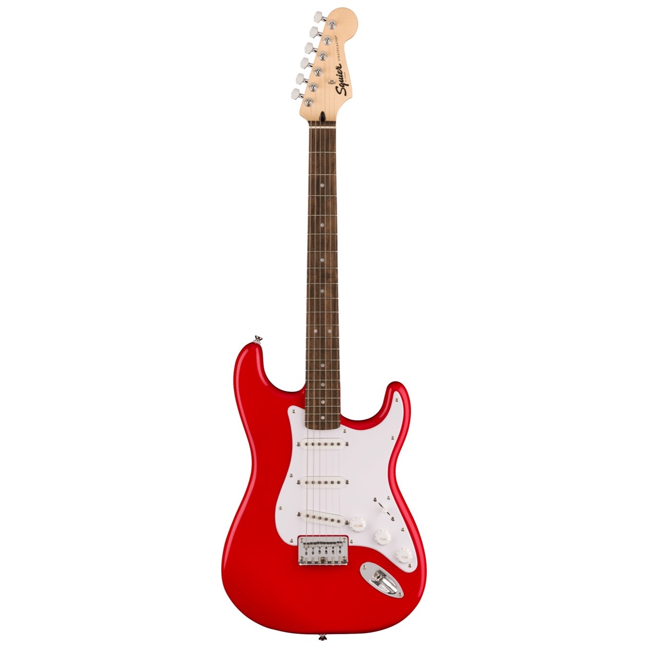 Fender Squier Sonic Stratocaster HT, Laurel Fingerboard, White Pickguard, Torino Red NIEUW VOOR 2023