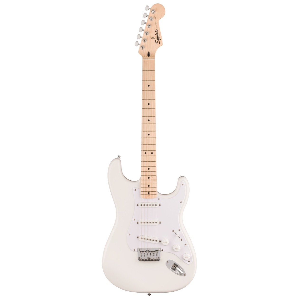 Fender Squier Sonic Stratocaster HT, Maple Fingerboard, White Pickguard, Arctic White NIEUW VOOR 2023