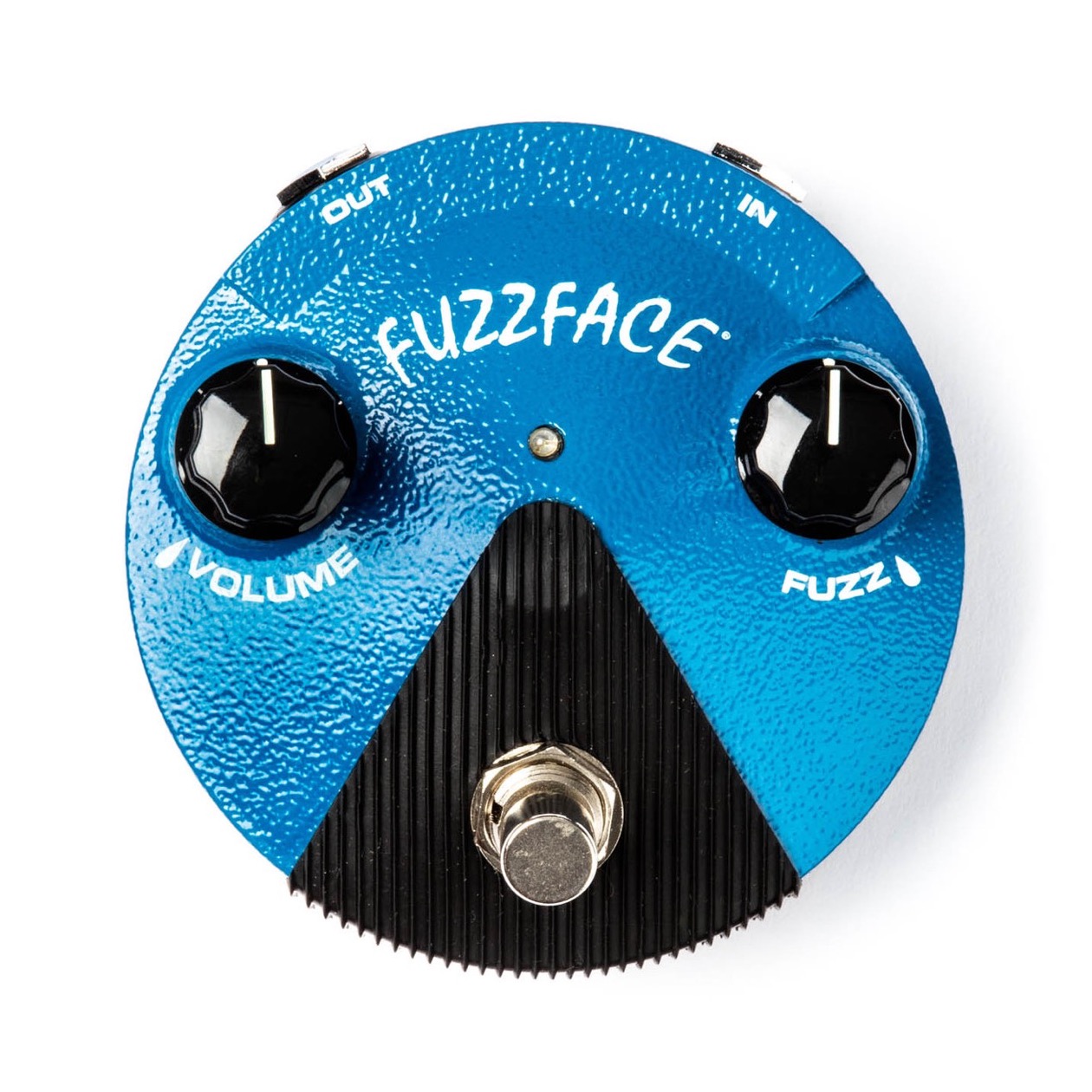 Dunlop FFM 1 / FFM1 Fuzz Face Silicon Mini Blue Distortion Pedaal exclusief adapter