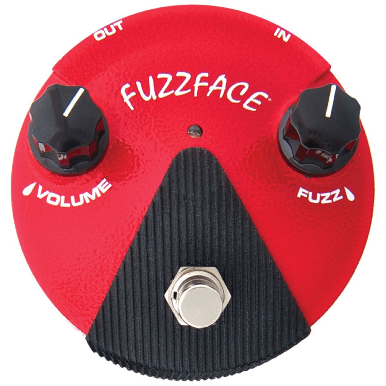 Dunlop FFM 2 / FFM2 Fuzz Face Germanium Mini Red Distortion Pedaal exclusief adapter