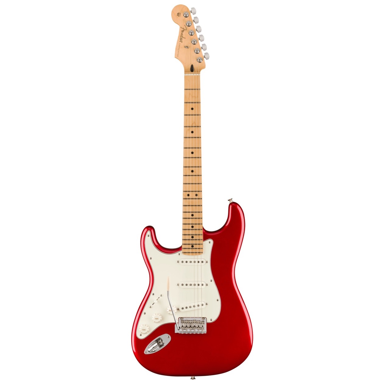 Fender Player Stratocaster, Left-Handed, Maple Fingerboard, Candy Apple Red, LINKSHANDIG !