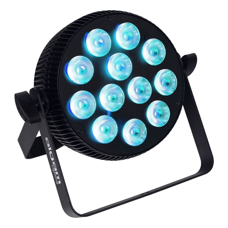 Algam Lighting SLIMPAR-1210-QUAD - LED projectoren 12 x 10W RGBW