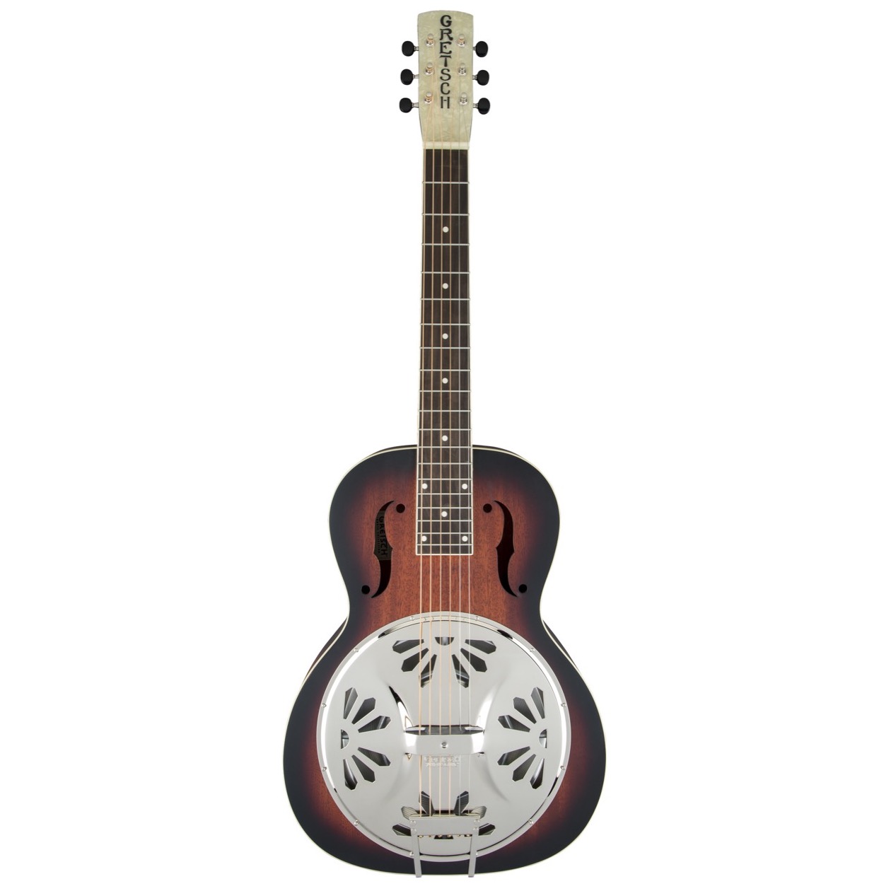 Gretsch G 9230 / G9230 Bobtail Square-Neck A.E., Mahogany Body Spider Cone Resonator Guitar, Fishman® Nashville Resonator Pickup, 2-Color Sunburst