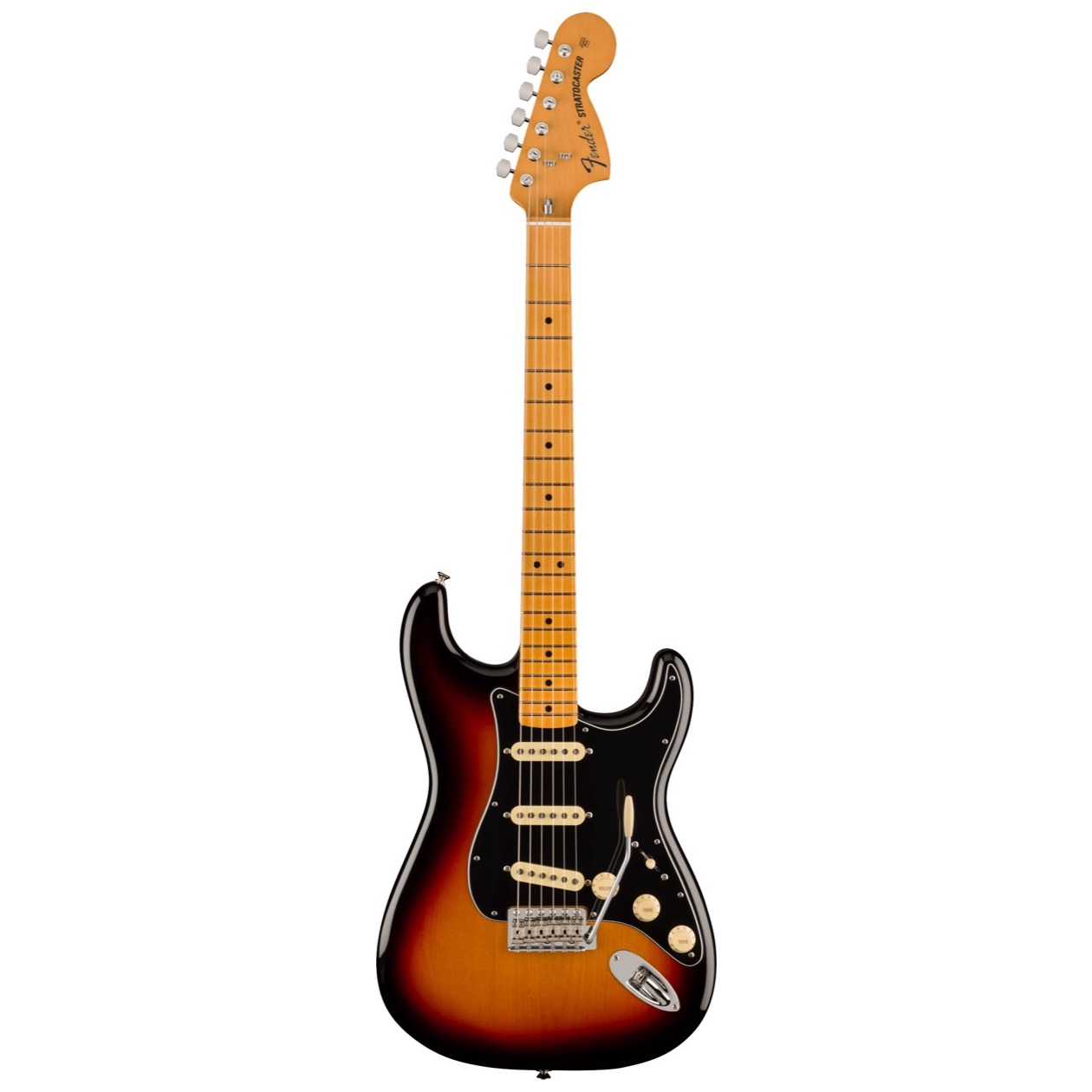 Fender Vintera II '70s Stratocaster, Maple Fingerboard, 3-Color Sunburst inclusief Gig Bag