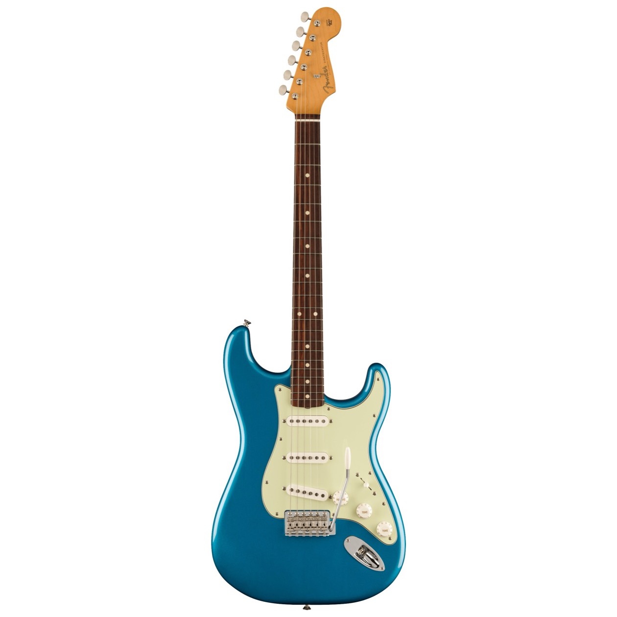 Fender Vintera II '60s Stratocaster, Rosewood Fingerboard, Lake Placid Blue inclusief Gig Bag